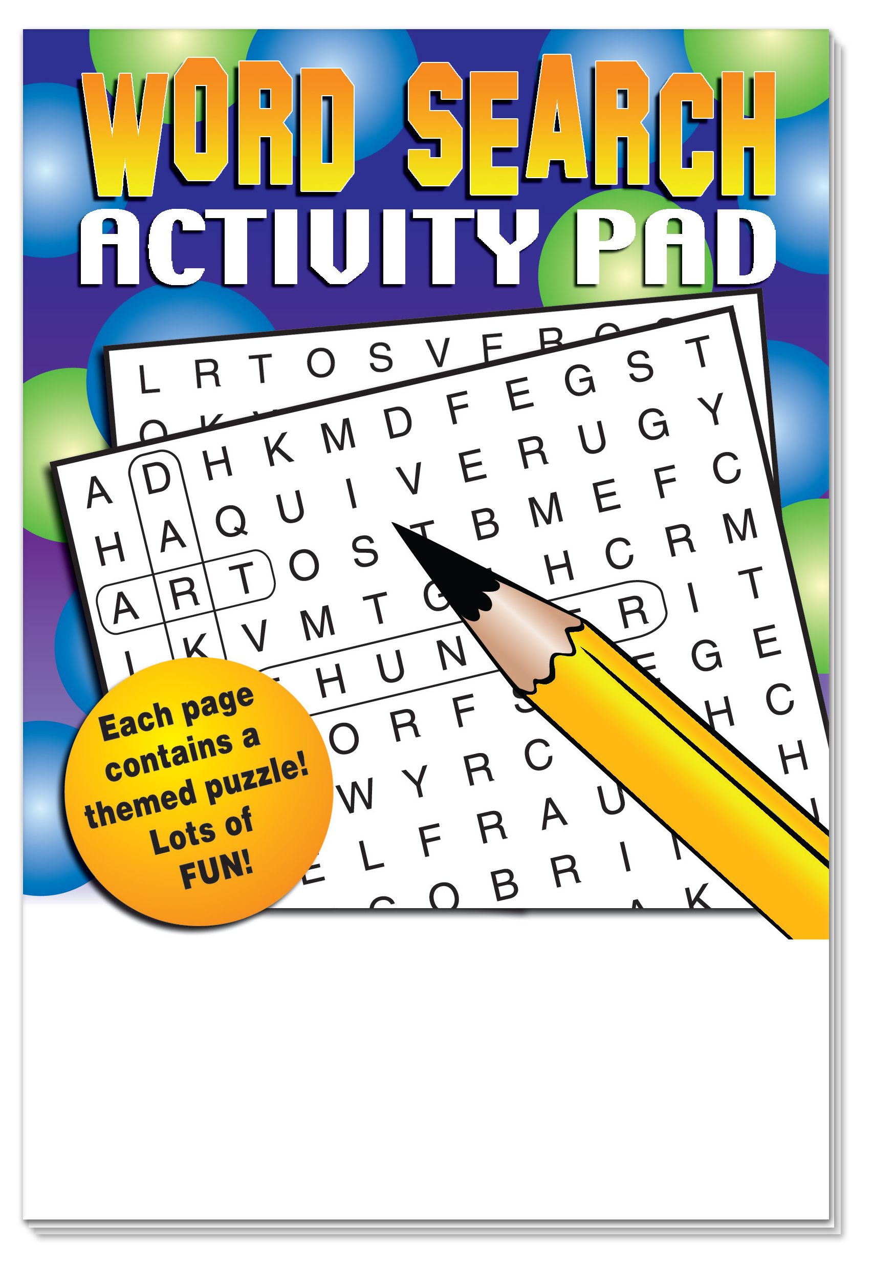 ACTIVITY PAD - Word Search Activity Pad 4
