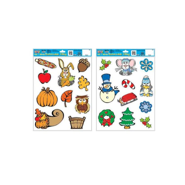 Fall & Winter Removable Clings