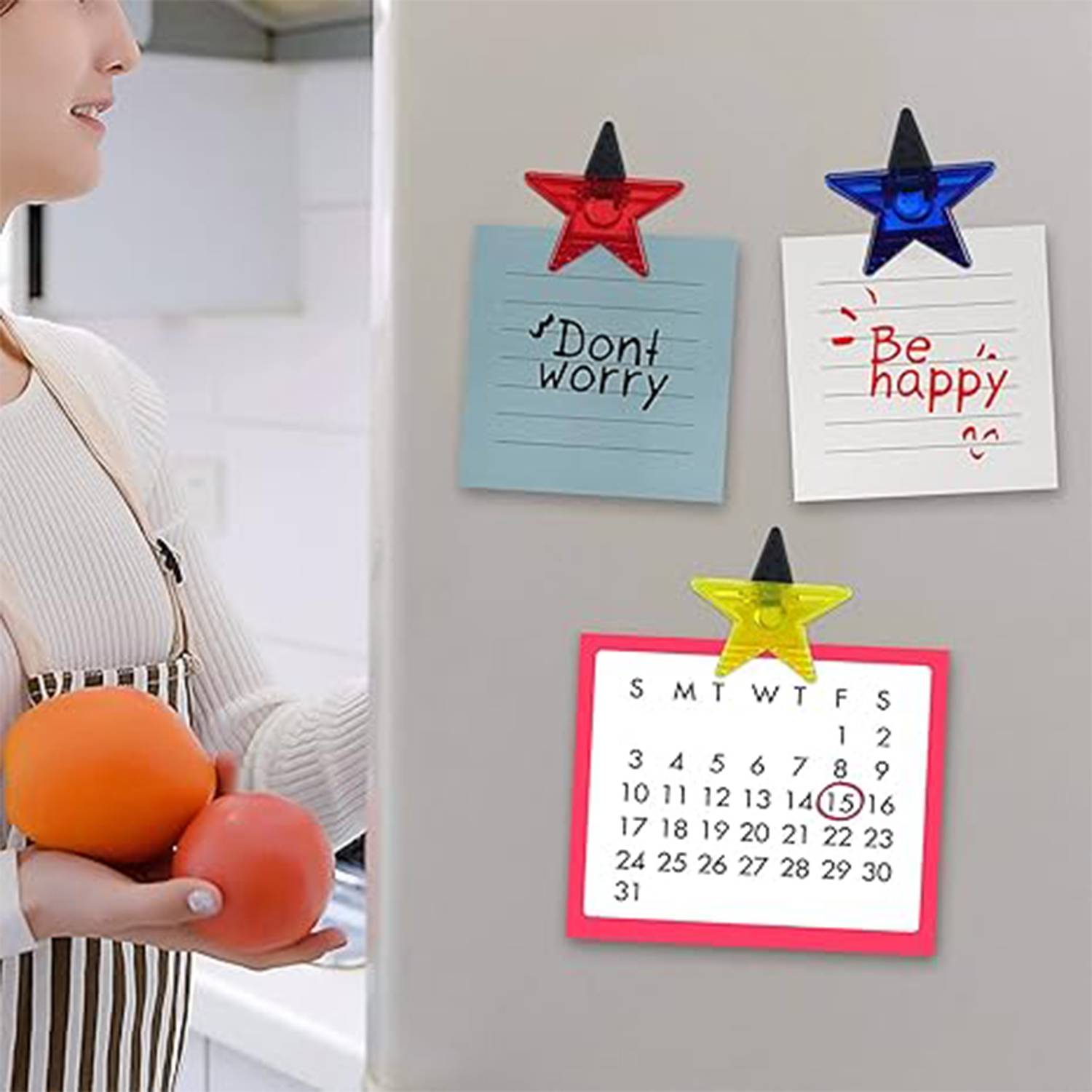 Star Shape Magnetic Memo Clip 4