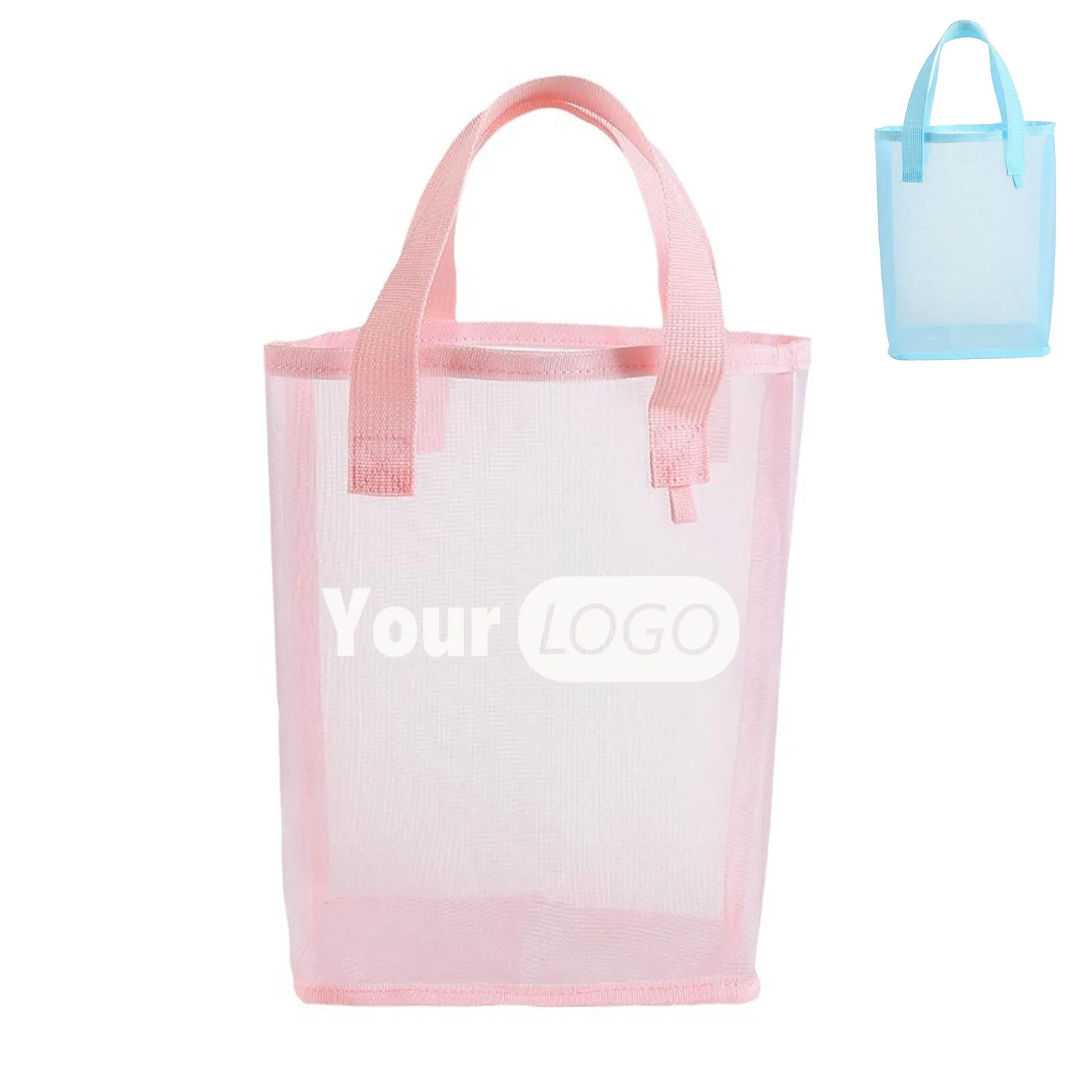 Mesh Toiletries Storage Beach Bag 2