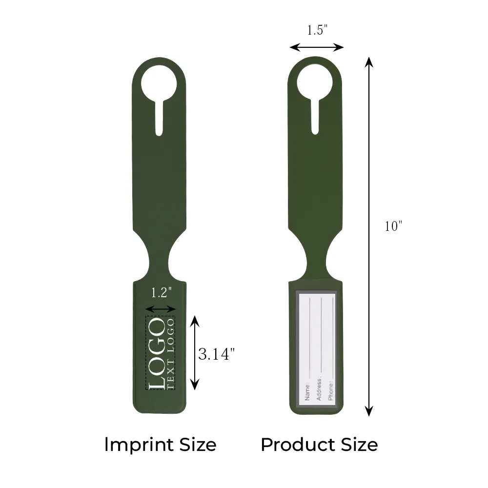 Premium Vegan Leather Luggage Tag 22