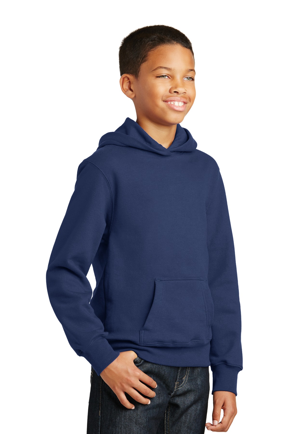 Port & Company® Youth Fan Favorite Fleece Pullover Hooded Sweatshirt 31