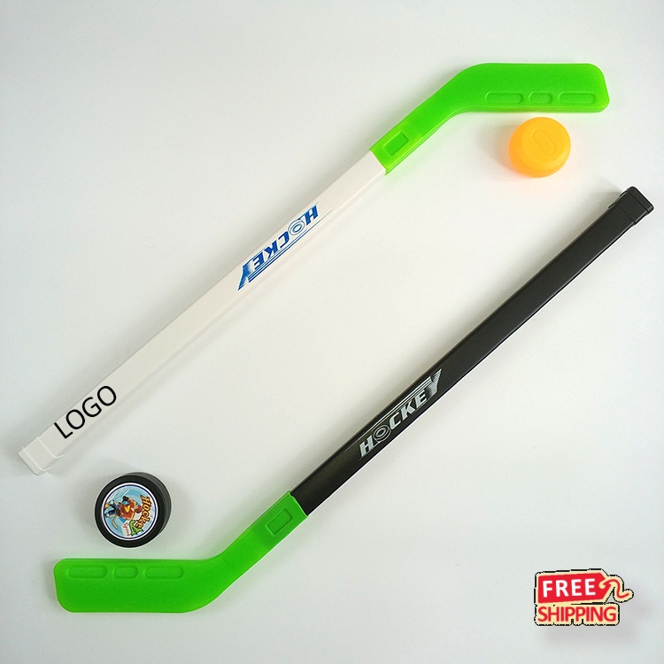 72cm Kids Hockey Goalie Stick and Ball Set for Youth Training Indoor Outdoor Play 2