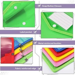 Envelope Folder, File Bag, Document Bag, Envelope Belt, File Pocket Wide Expandable Document Bag 4