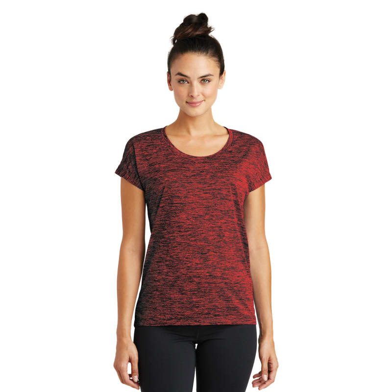 Sport-Tek Women's PosiCharge Electric Heather Sporty Tee. 46