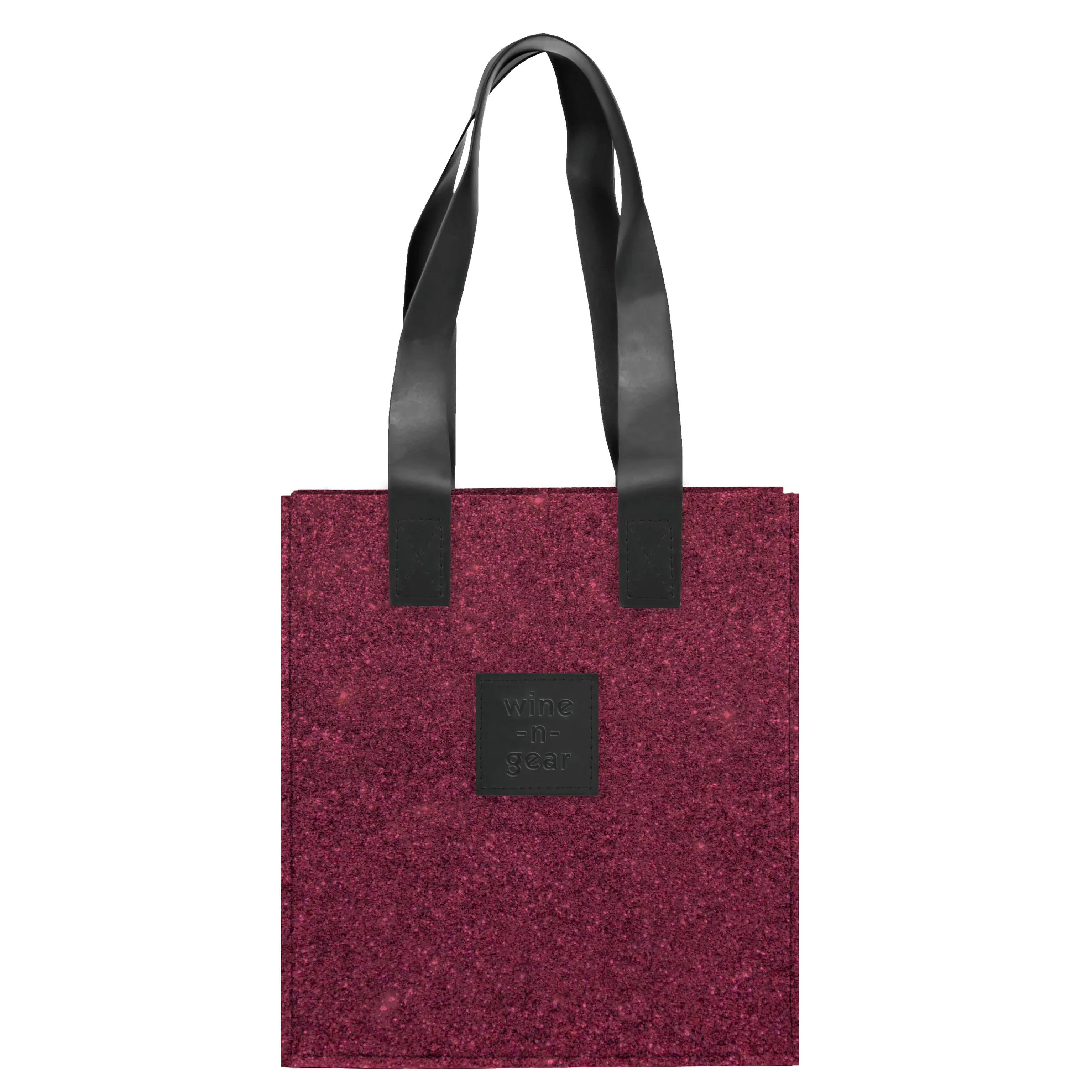 3-Bottle Felt Wine Tote 9