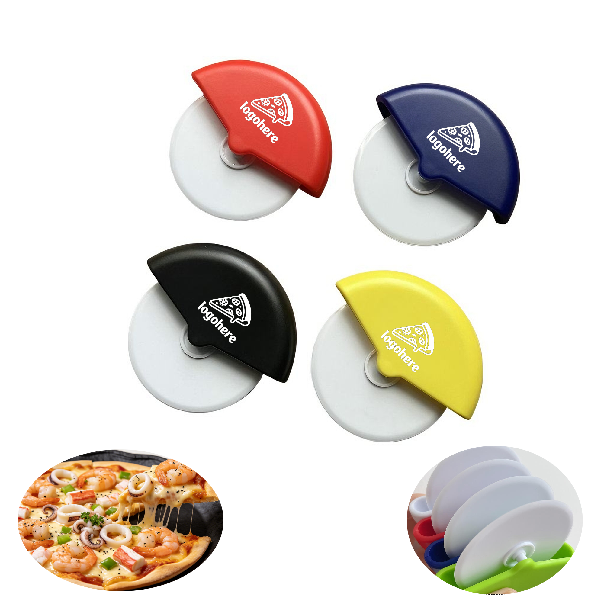 MOQ 50 Plastic Pizza Wheel 2