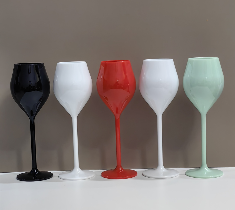 Unbreakable Plastic Wine Glasses 4.5oz 1