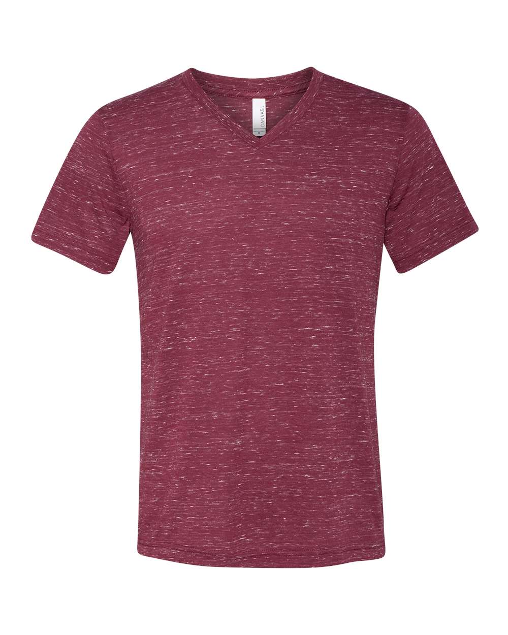 Unisex Textured Jersey V-Neck Tee - 3655 30
