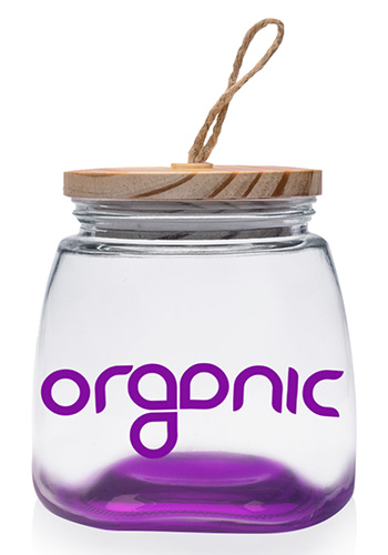 64 oz. Glass Candy Jars with Suction Wooden Lid 23