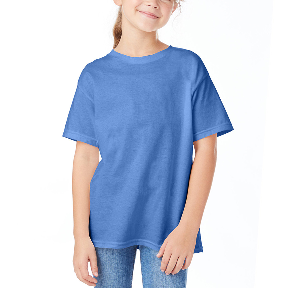 5.2 oz 100% Cotton (preshrunk) 18