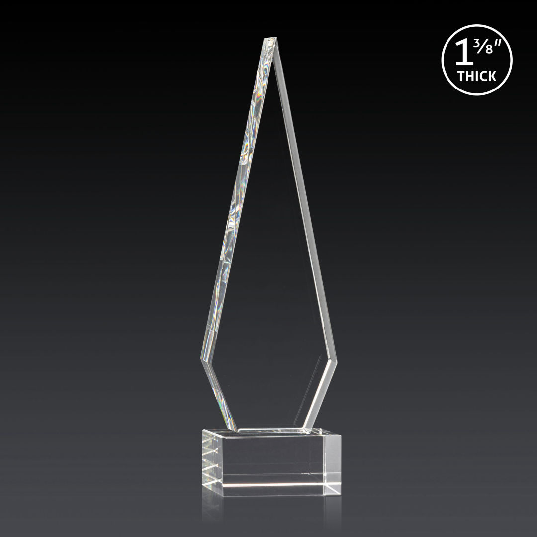 Springfield 3D Award on Hancock Base - Clear 15