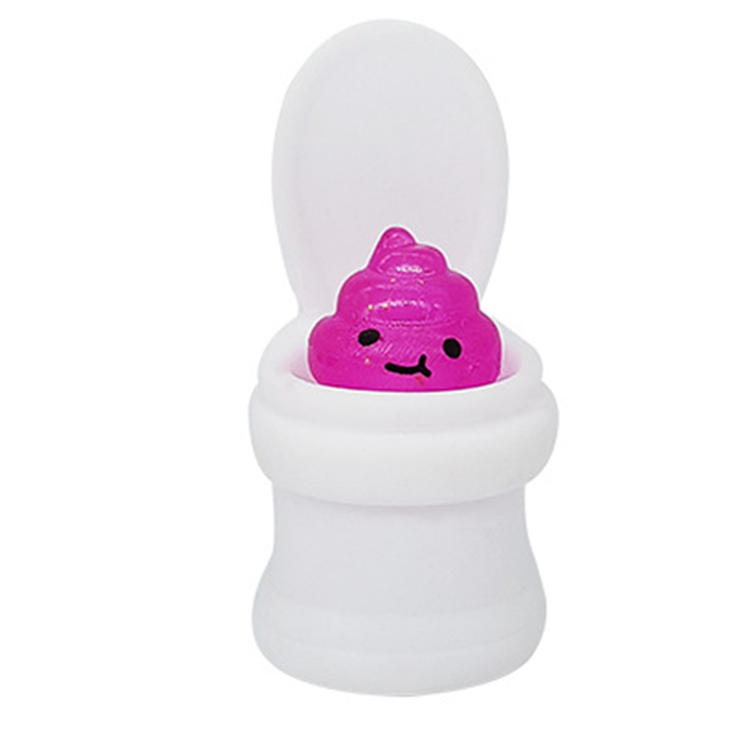 Creative Squeeze Decompression Toilet Shape Poop Ball Toy 3