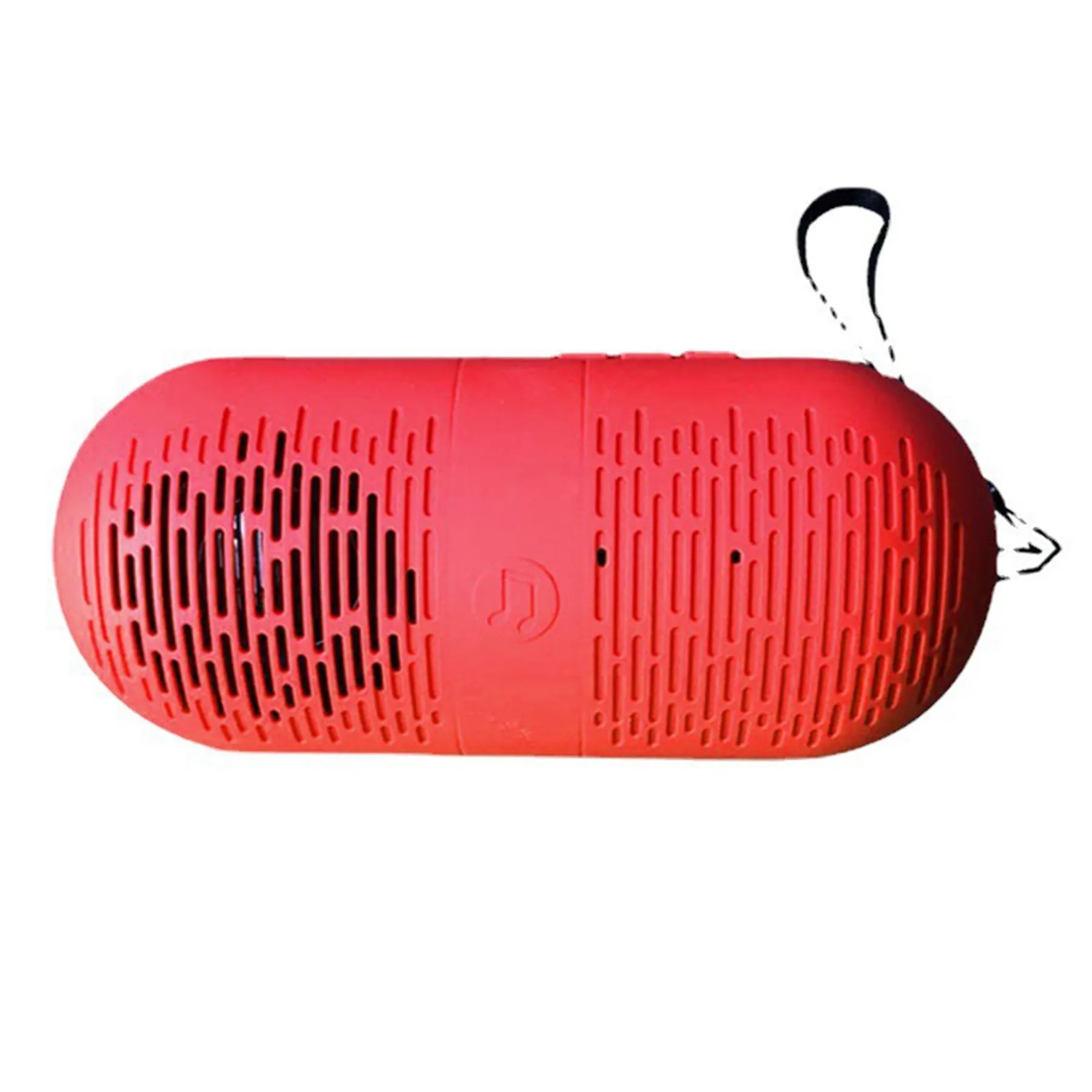 Pill Shape Wireless Speaker with Strap 8