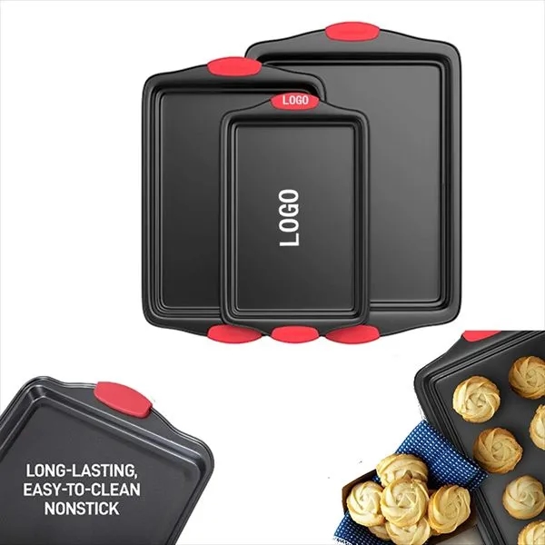 Non-Stick Kitchen Oven Baking Pans 3 Piece Set 3