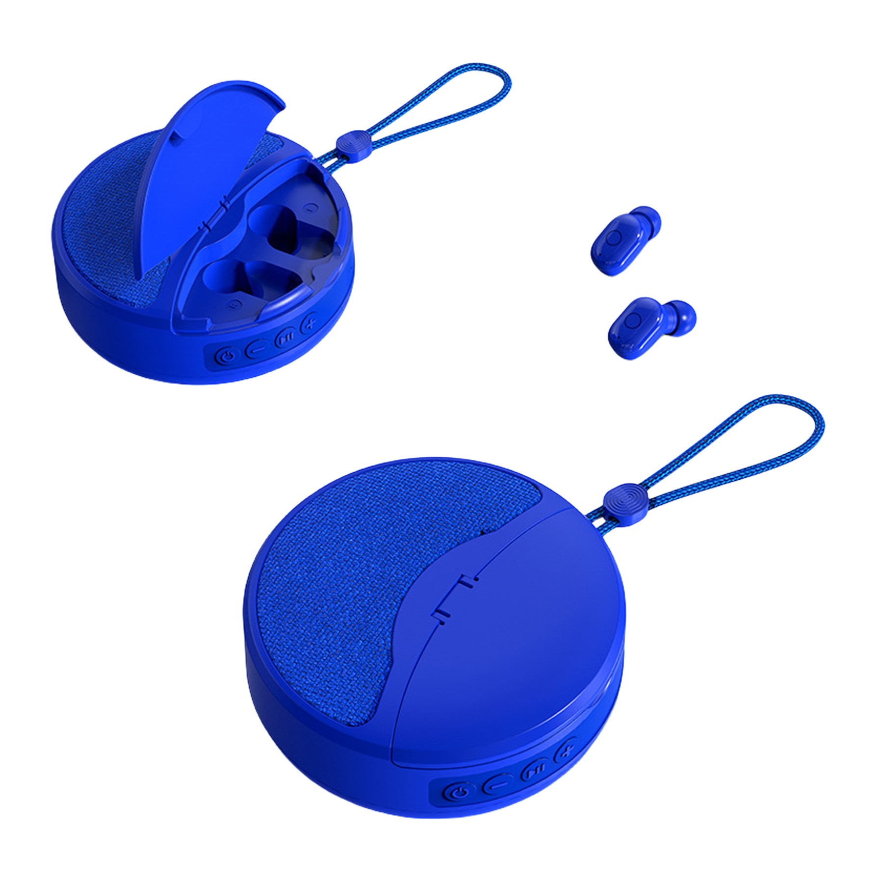 Bluetooth Speaker with Earbuds 2