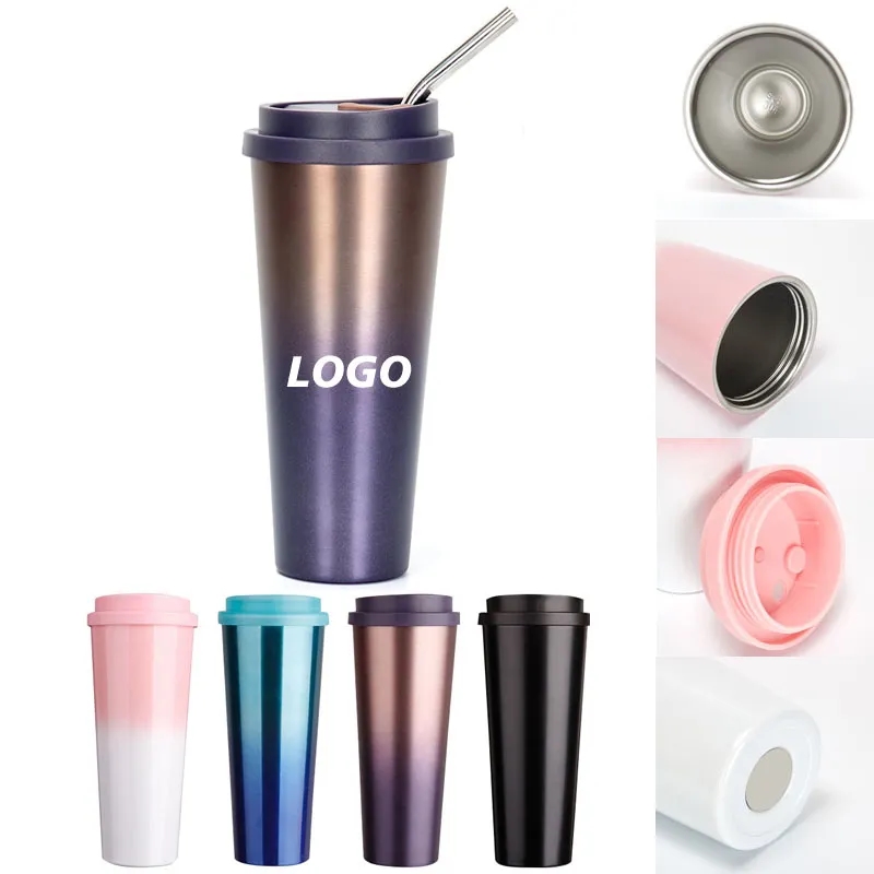 14 oz Stainless Steel Tumbler With Lid and Straw 4