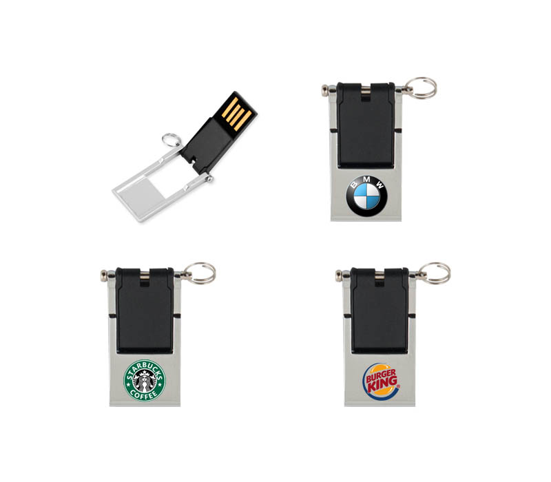 Mini Flip USB Flash Drive 8