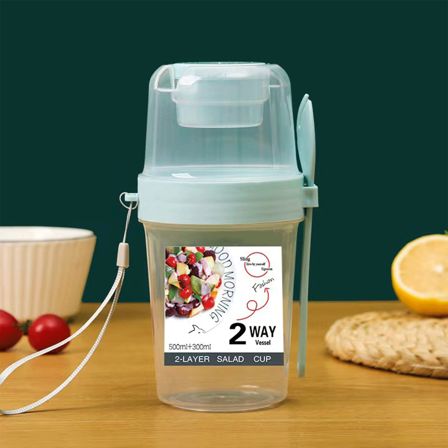 27oz Salad Cup Container Set 13