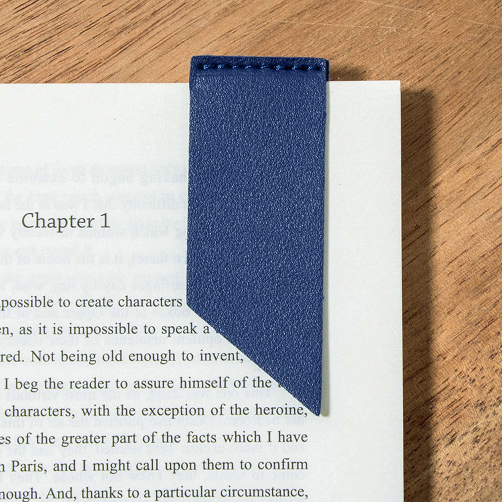 PU Leather Bookmark Page Marker 3