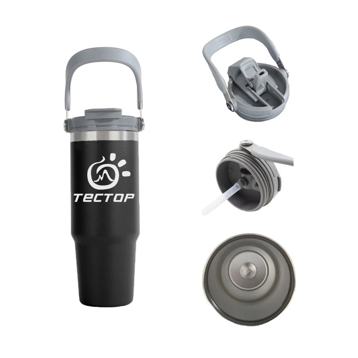 30Oz Stainless Steel Straw Tumbler 2