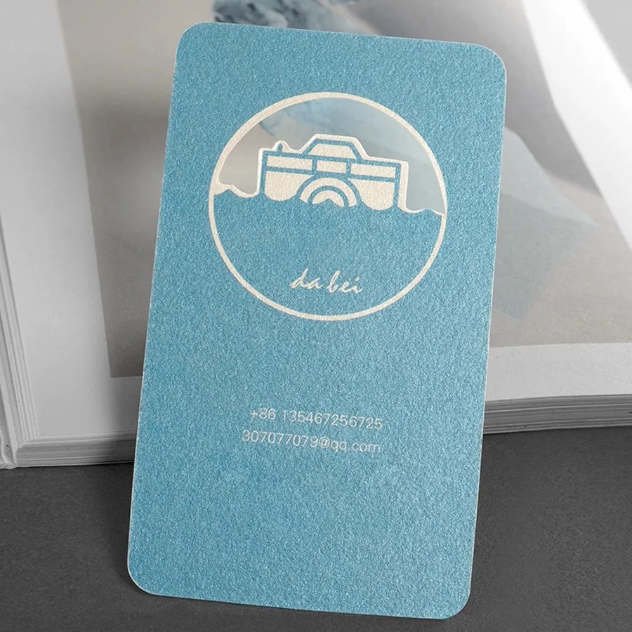 Rounded Rectangular Corner Business Card 10