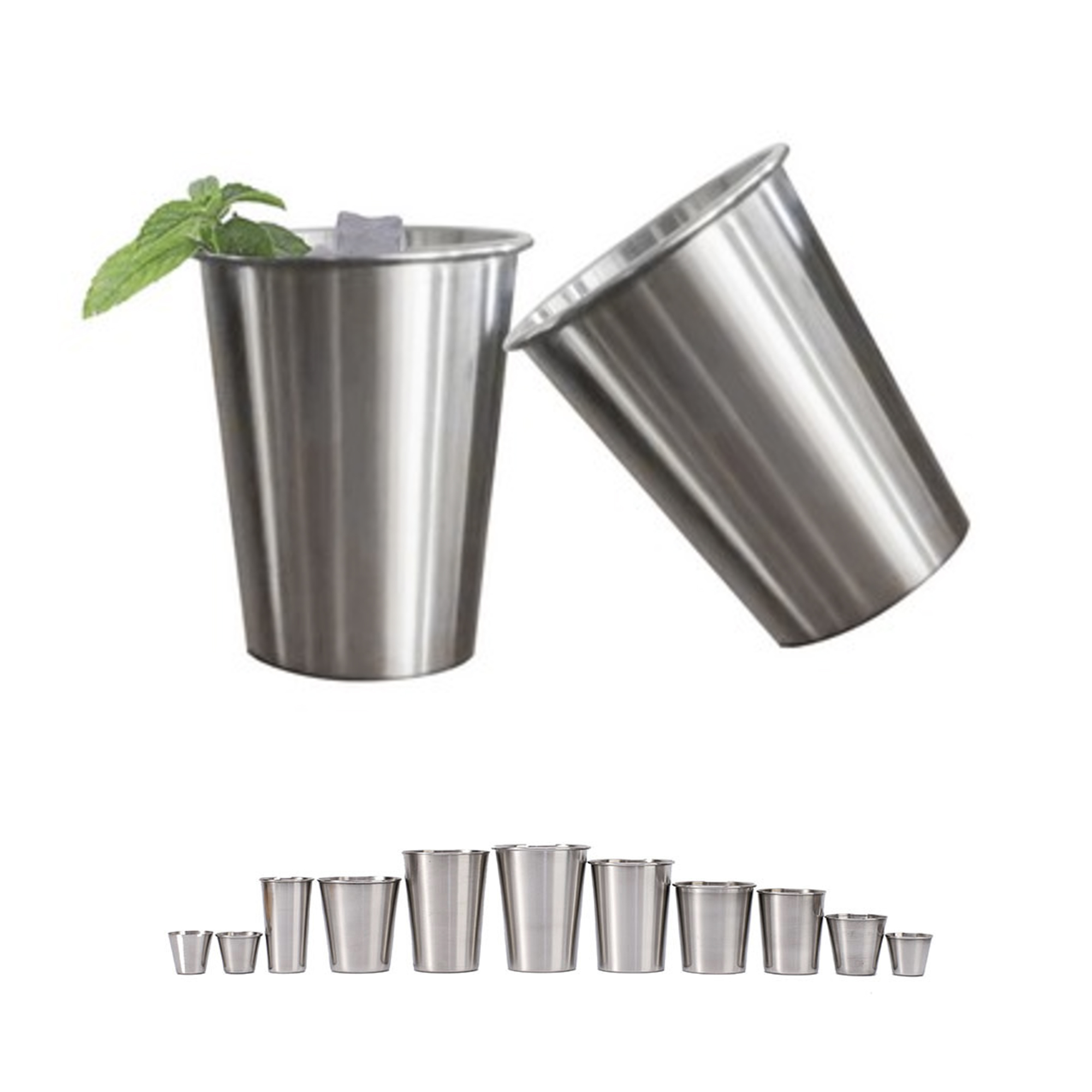 17OZ Stainless Steel Pint Cup 1