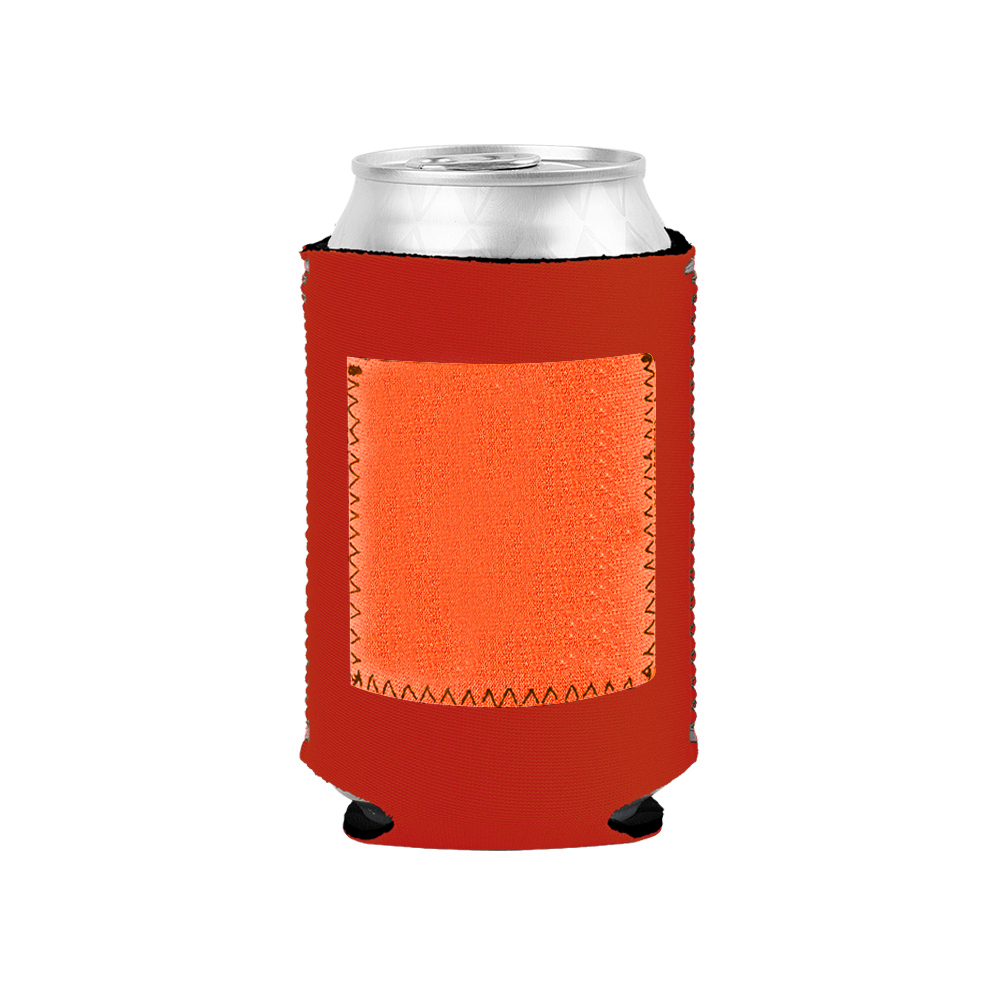Collapsible Neoprene Can Cooler With Pocket 5