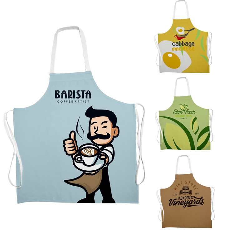 Super Sale - 10 oz. Full-Color Heavy-Duty Polyester Apron 3