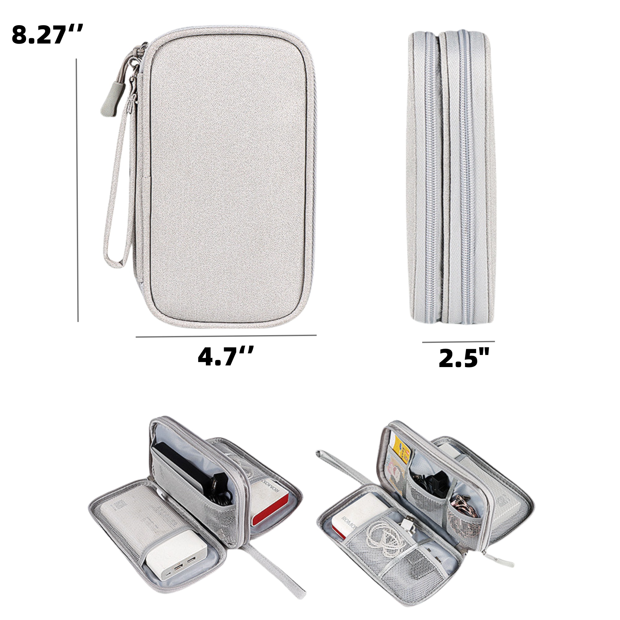 Waterproof Portable Travel Cable Storage Bag 5
