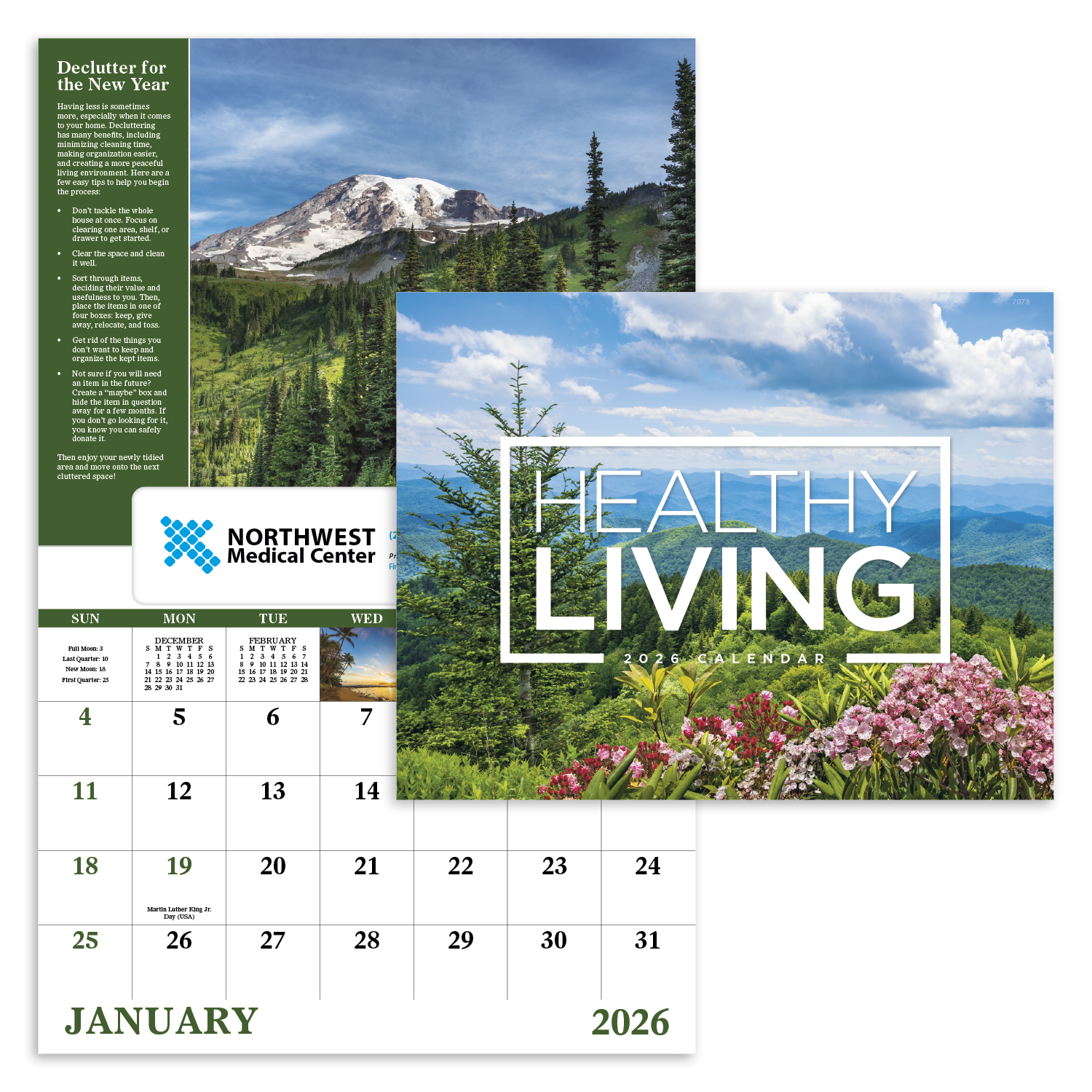 Good Value™ Healthy Living - Window Calendar 6