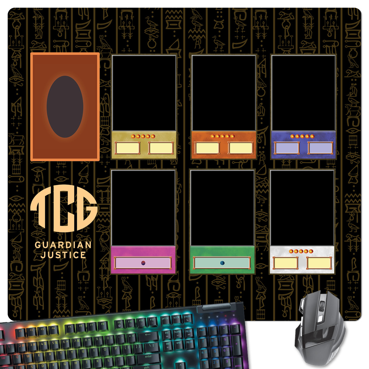 Origin'L Fabric Heavy Duty Fabric Gaming Mat-16"x18"x1/8"