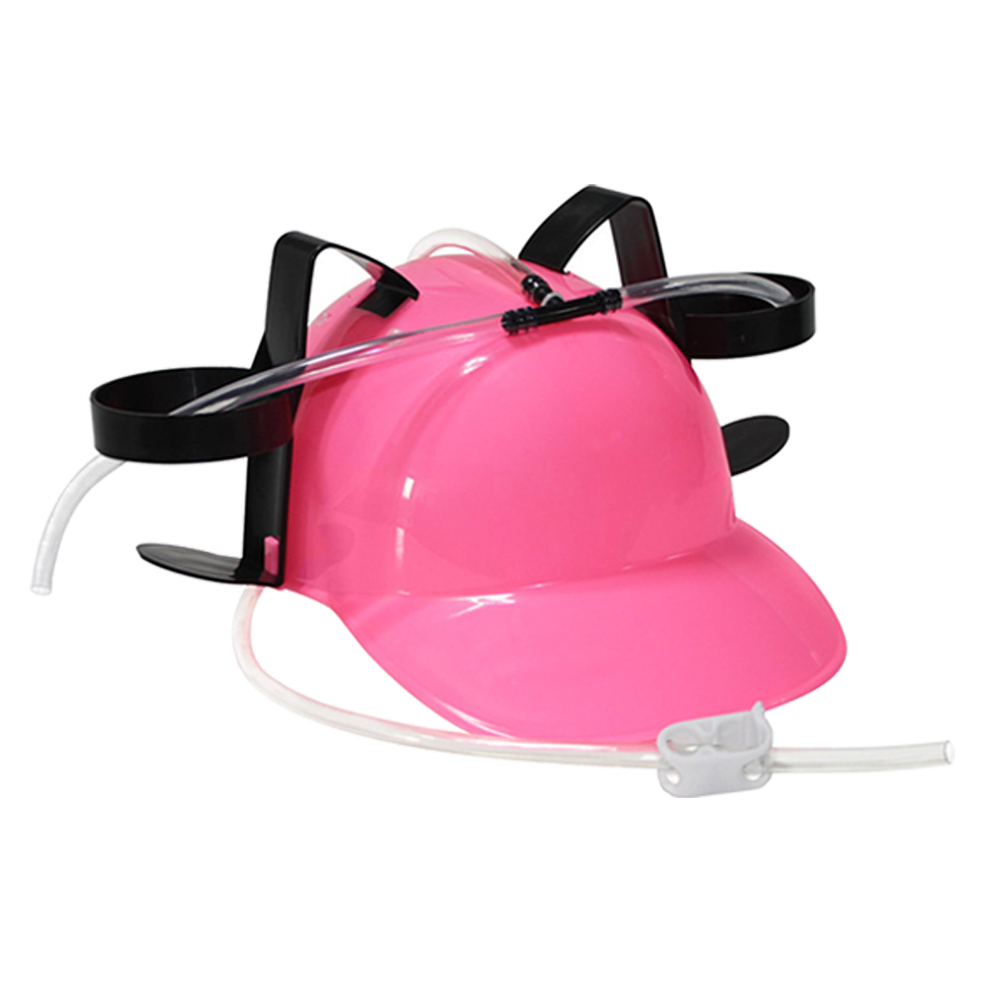 Hands-Free Beverage Drinking Hat 4