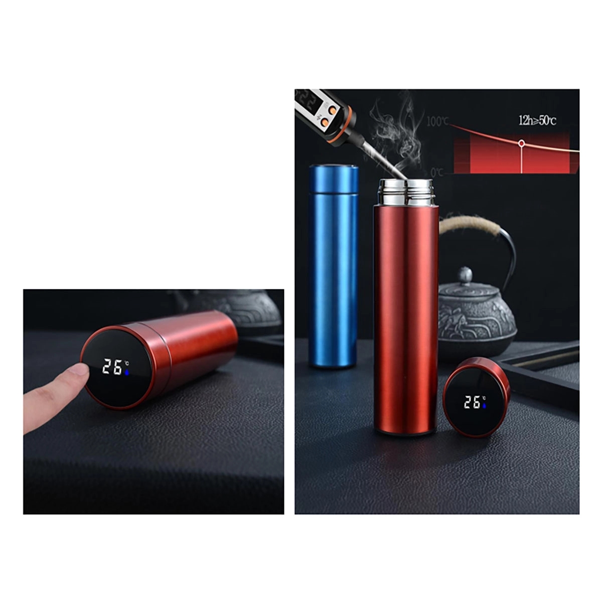 Intelligent Stainless Steel Vacuum Cup 3