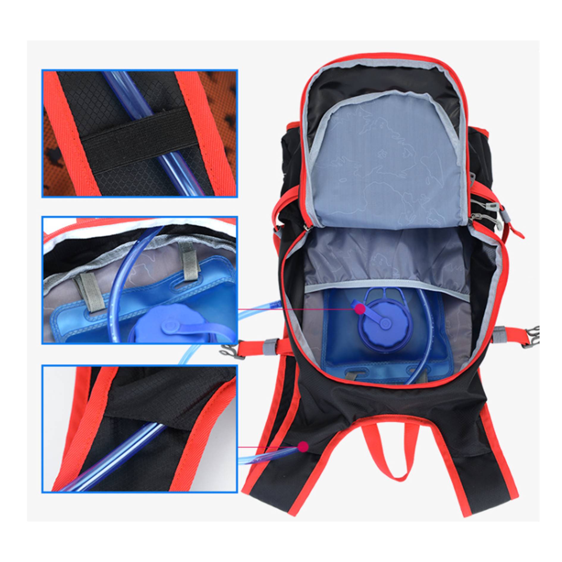 Hydration Trekking Hiking Backpack Vest Bag 4