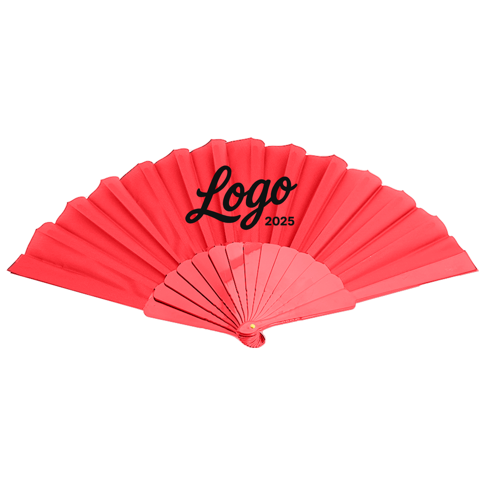 Custom Printed Plastic Folding Hand Fan 2