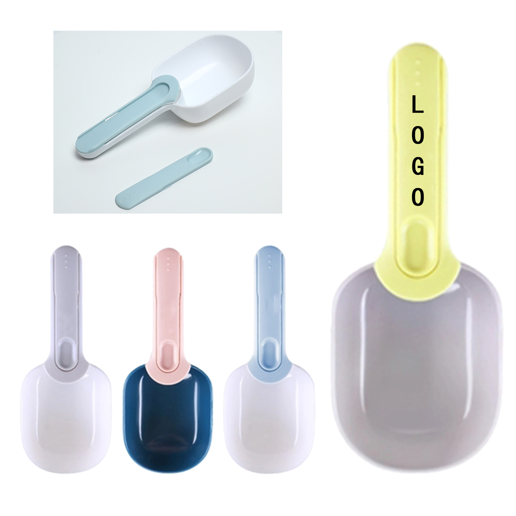 Plastic Sealed Pet Spoon 2