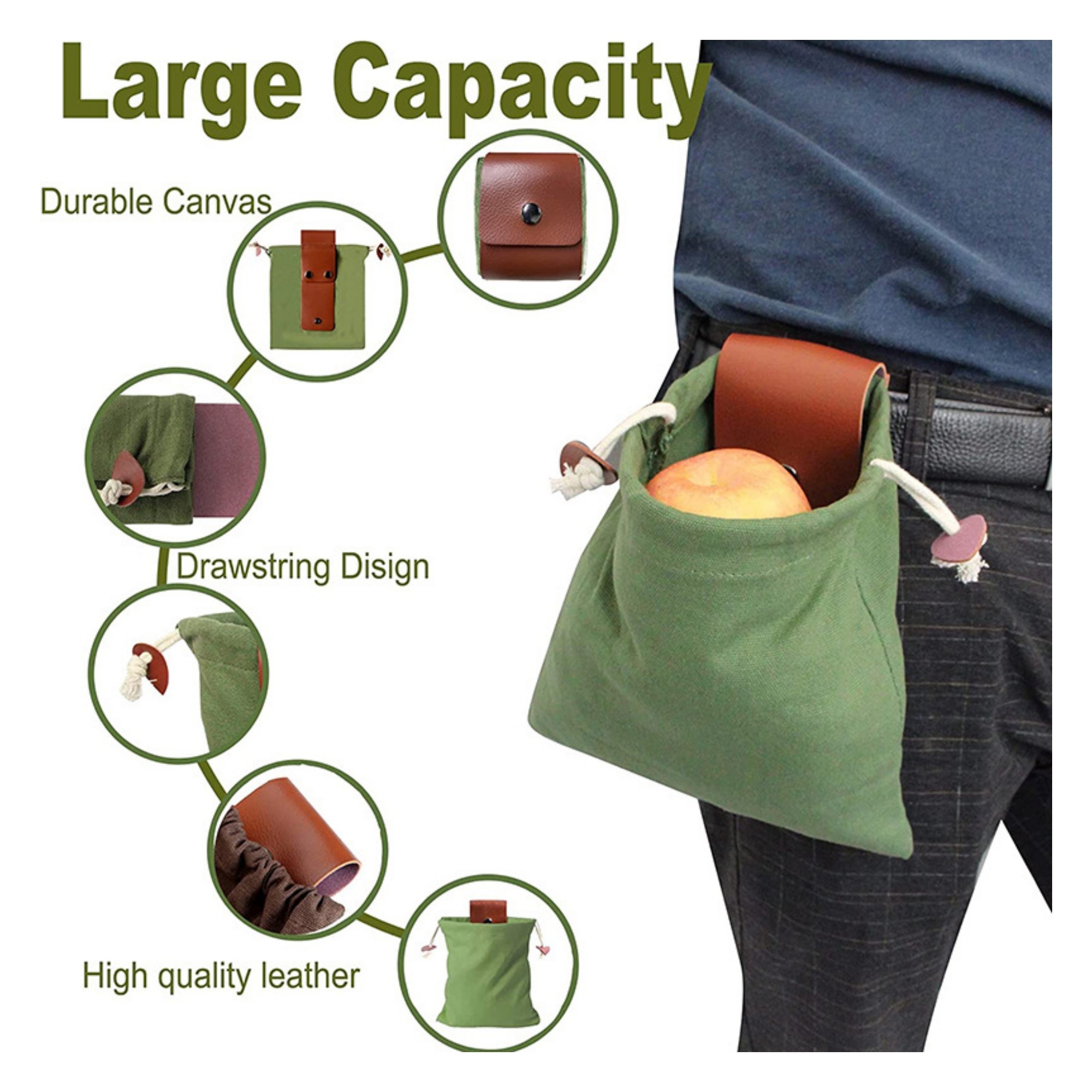 Collapsible Foraging Bag 5