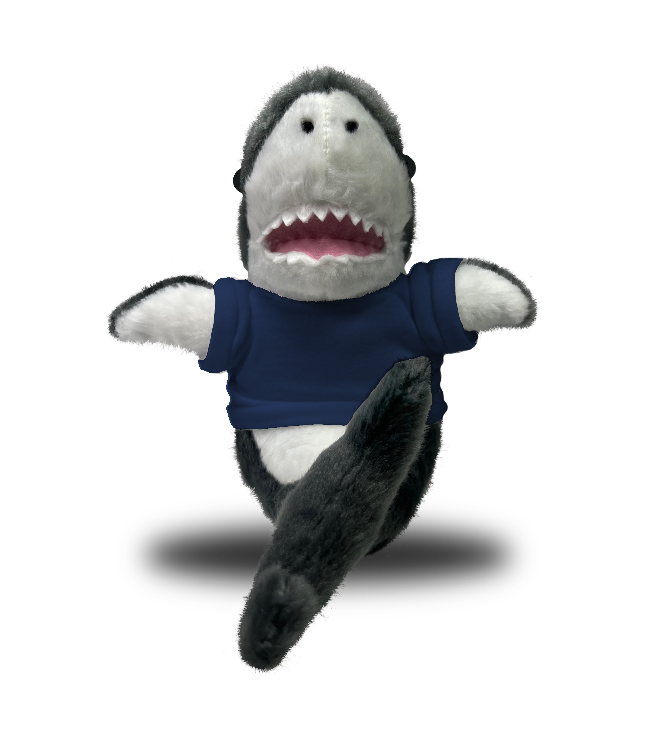 Plush Sitting Great White Shark 7