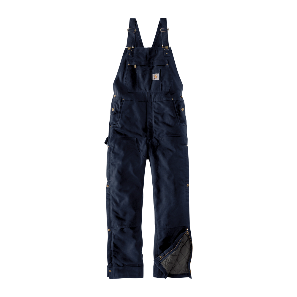 Carhartt(R) Tall Firm Duck Insulated Bib Overalls 4