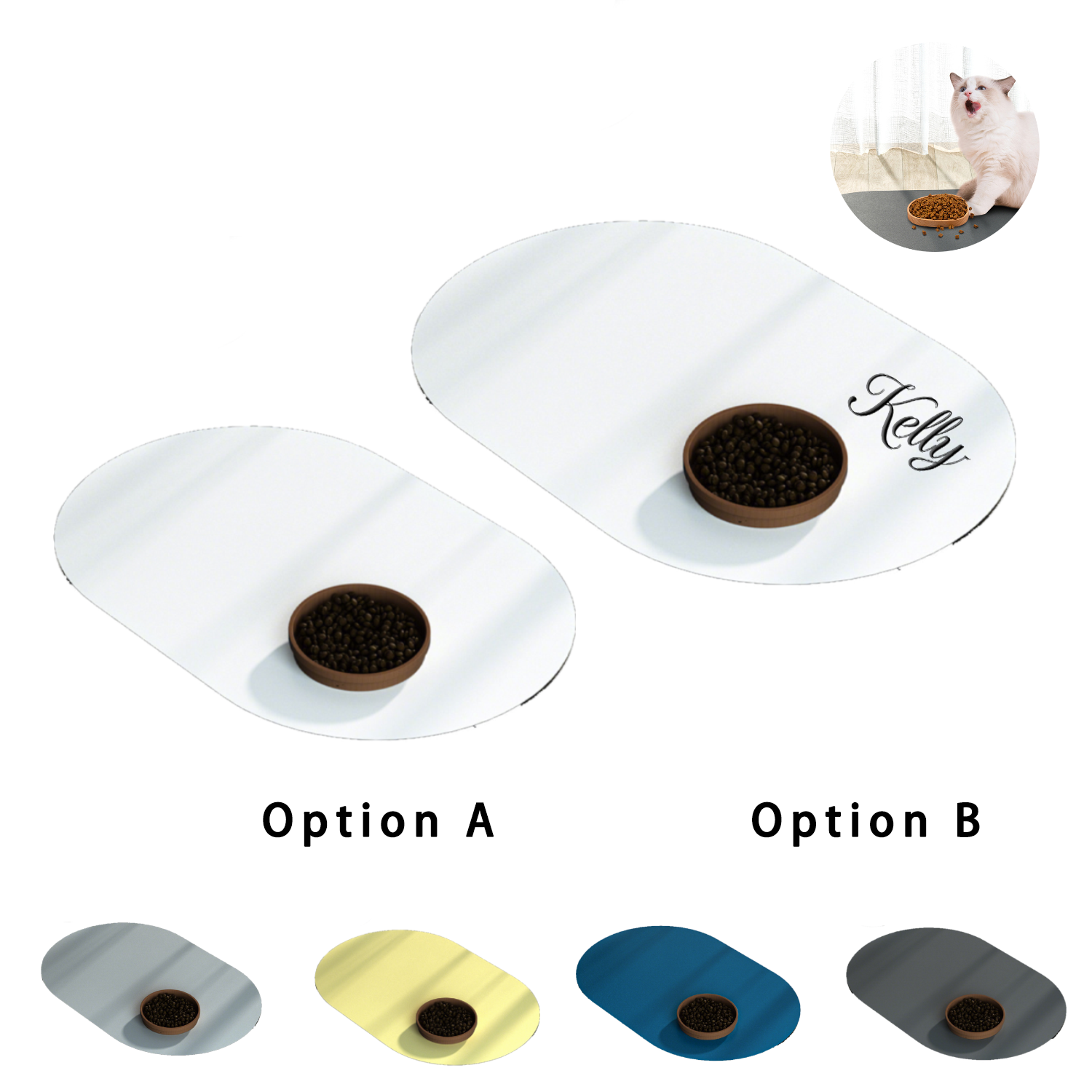 Waterproof Pet Food Mat 6