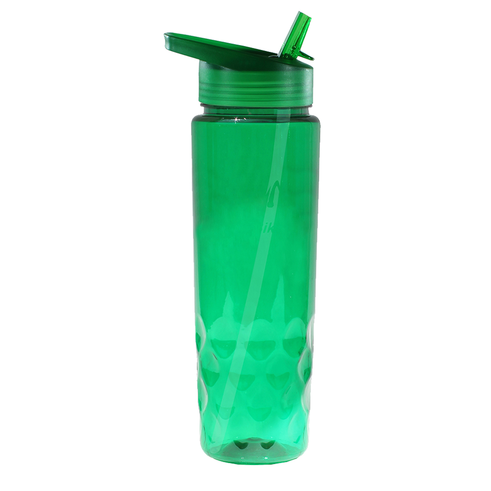 24 oz. Poly-Saver PET Bottle with Straw Cap 15
