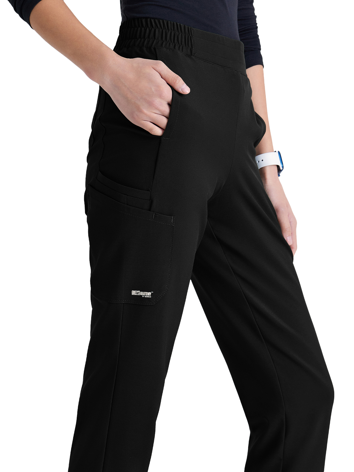 Grey's Anatomy Evolve Stretch - Women's Six-Pocket Tapered Leg Cosmo Scrub Pant 3