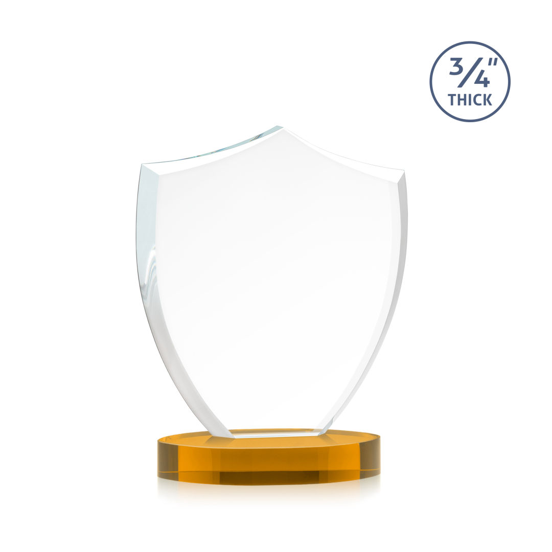 Scudo Shield on Alberton Base - Amber 5