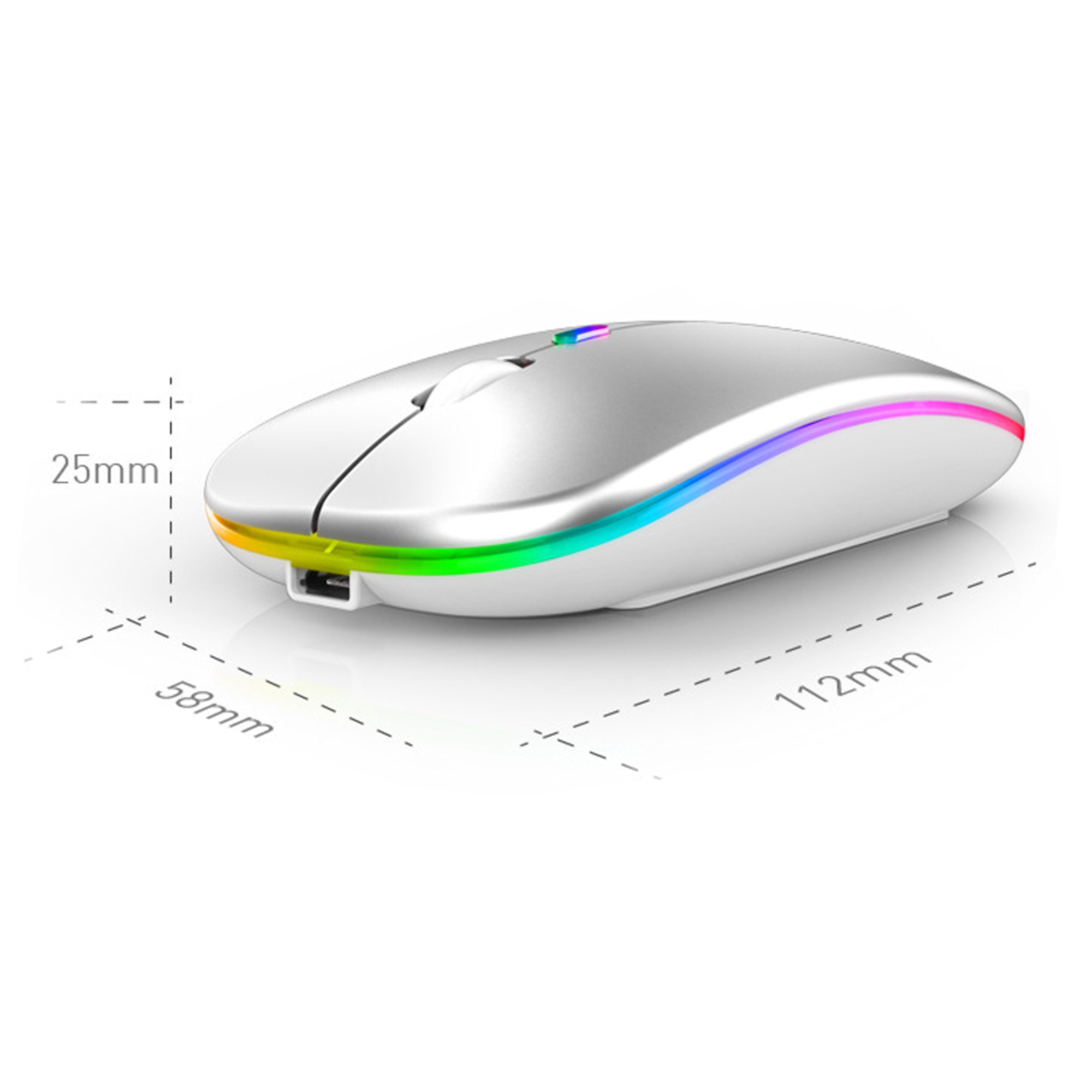 Rechargeable Wireless LED Mouse 1