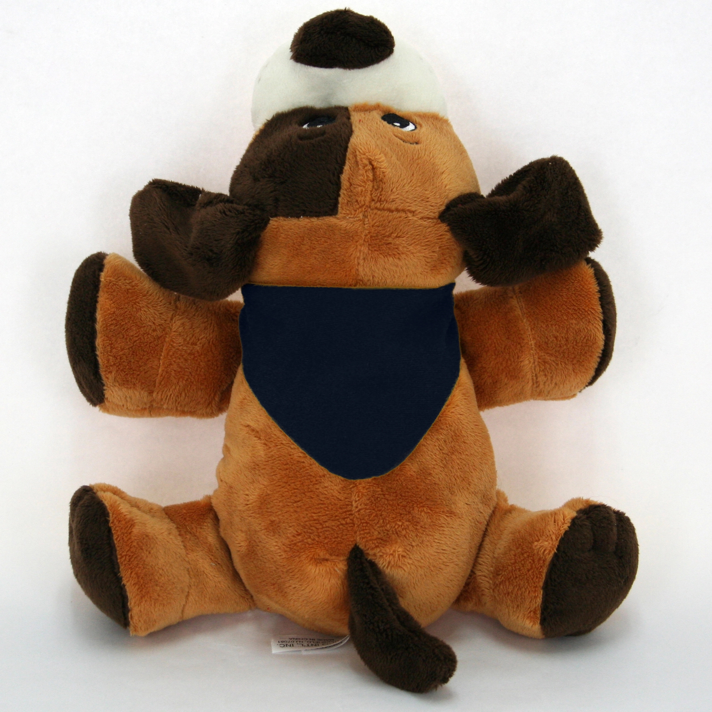 9" Laying Down Dog - Brown 18