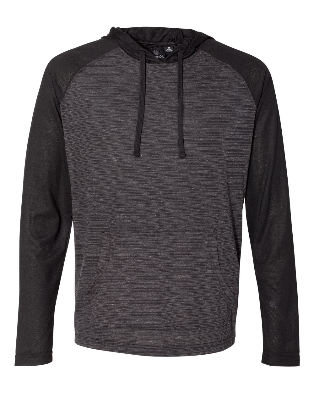 Unisex Yarn-Dyed Hooded Raglan T-Shirt - 8127 19