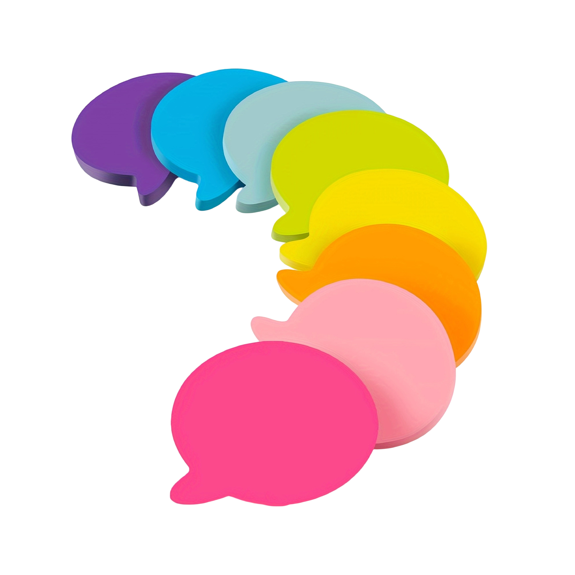 Round Sticky Note Pad 2.76" Diameter 70 Page 3