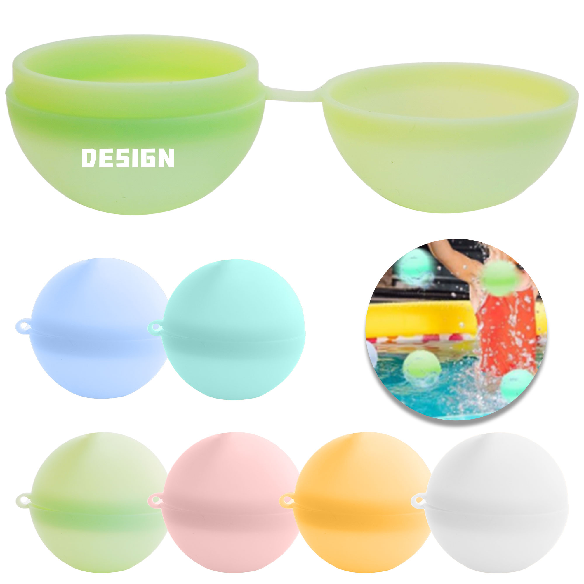 Reusable Water Bomb Balloons MOQ 10 3
