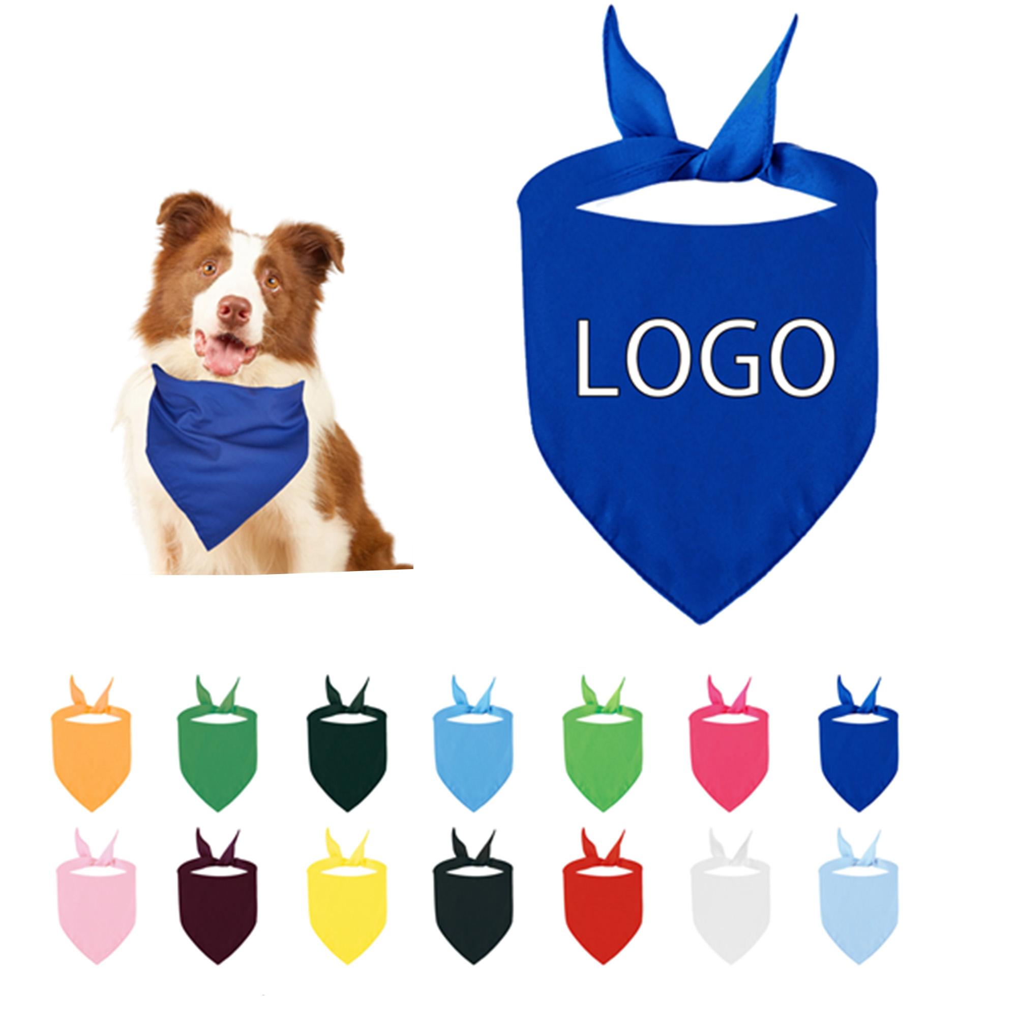 Polyester Dog Bandannas 3